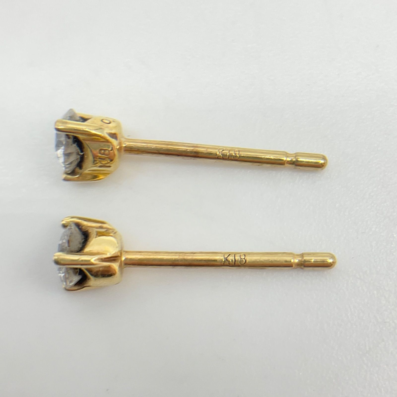 PonteVecchio ポンテヴェキオ ピアス(両耳) ホワイトゴールド Ponte Vecchio ポンテヴェキオ ピアス 両耳用 K18YG 18金 ダイヤモンド