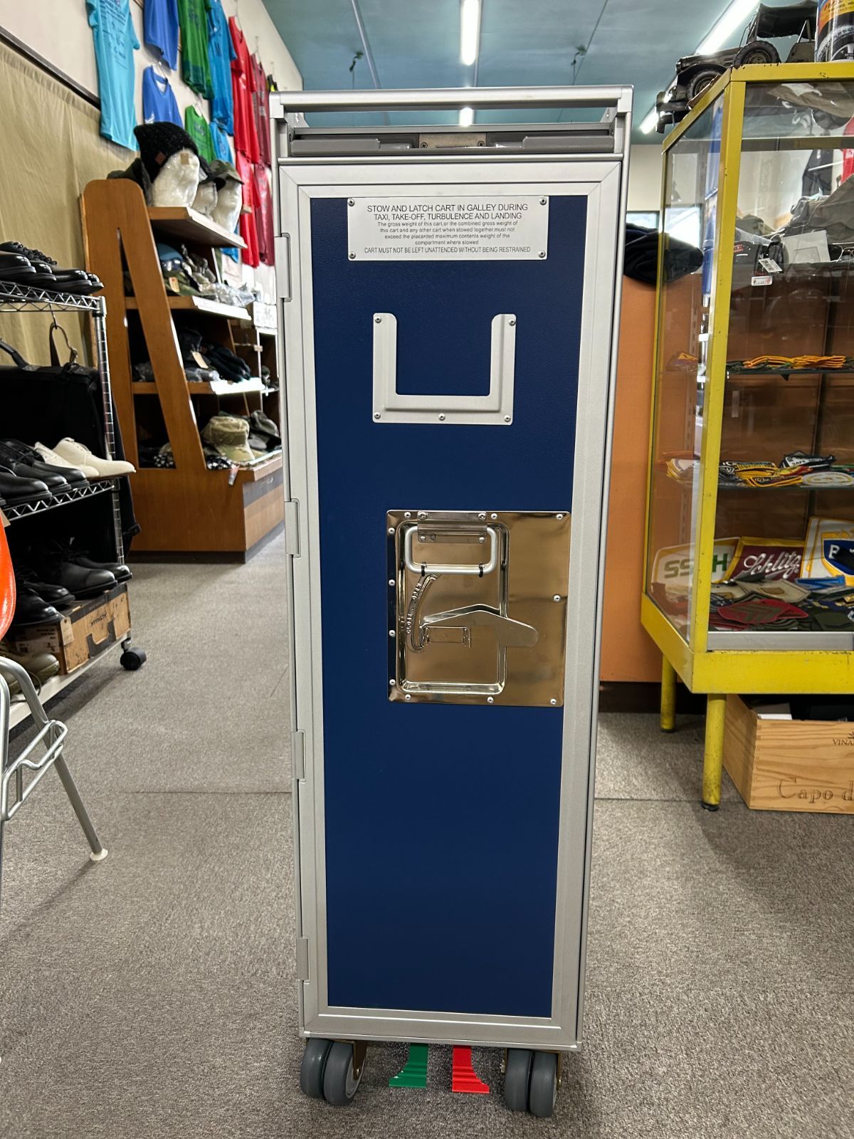 航空機 航空機 機内カート エアライントローリー 新品