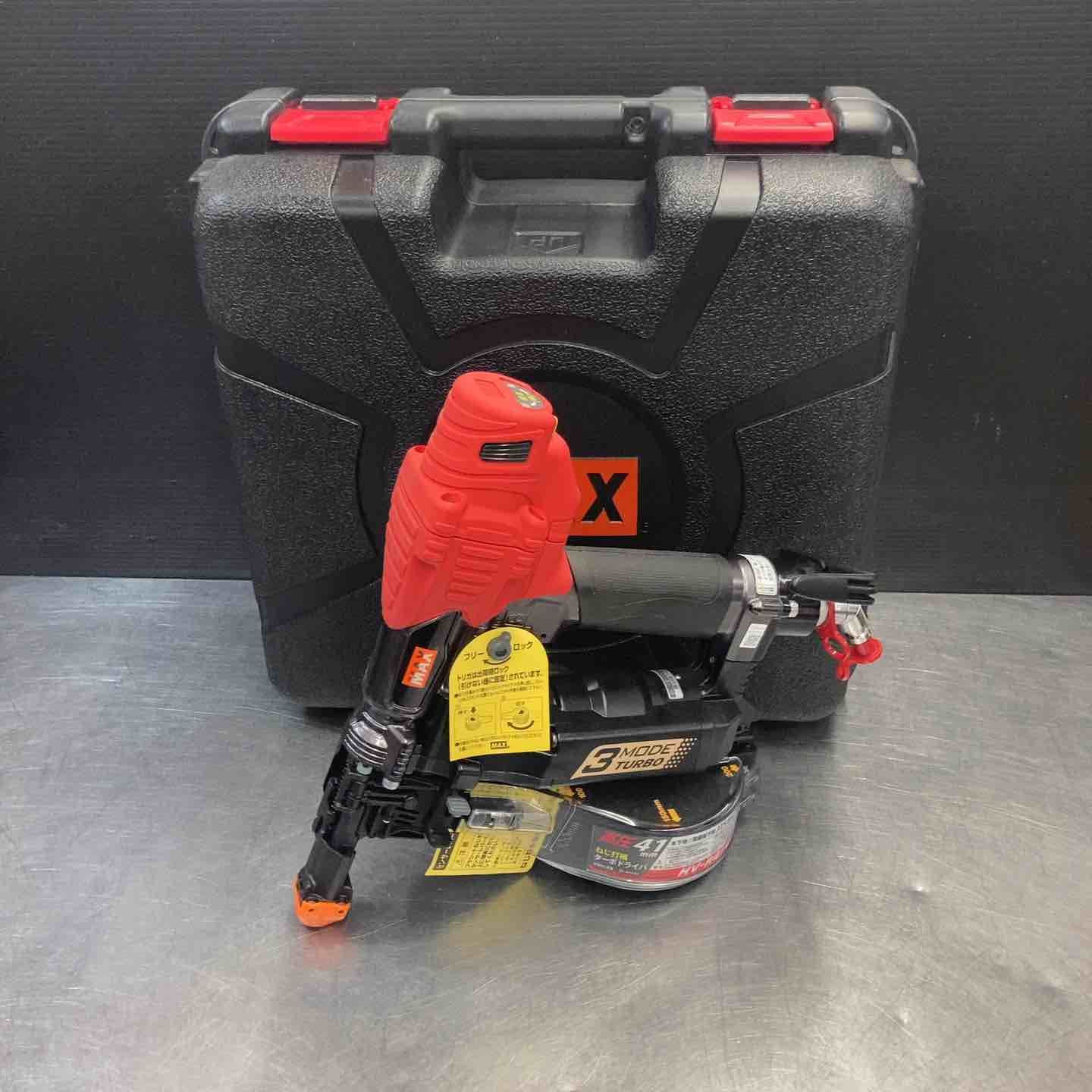 未使用品(店頭展示品)】 マックス(MAX) 高圧エアネジ打ち機 HV-R41G5-G 