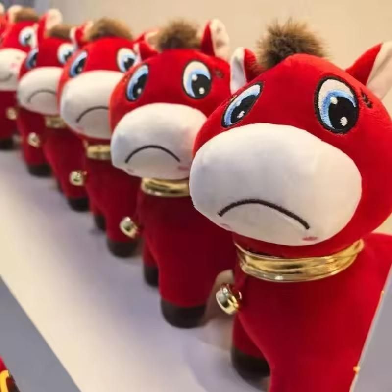☆中国で大流行☆ バズりアイテム 悲しい馬 への字 ぬいぐるみ 泣き顔