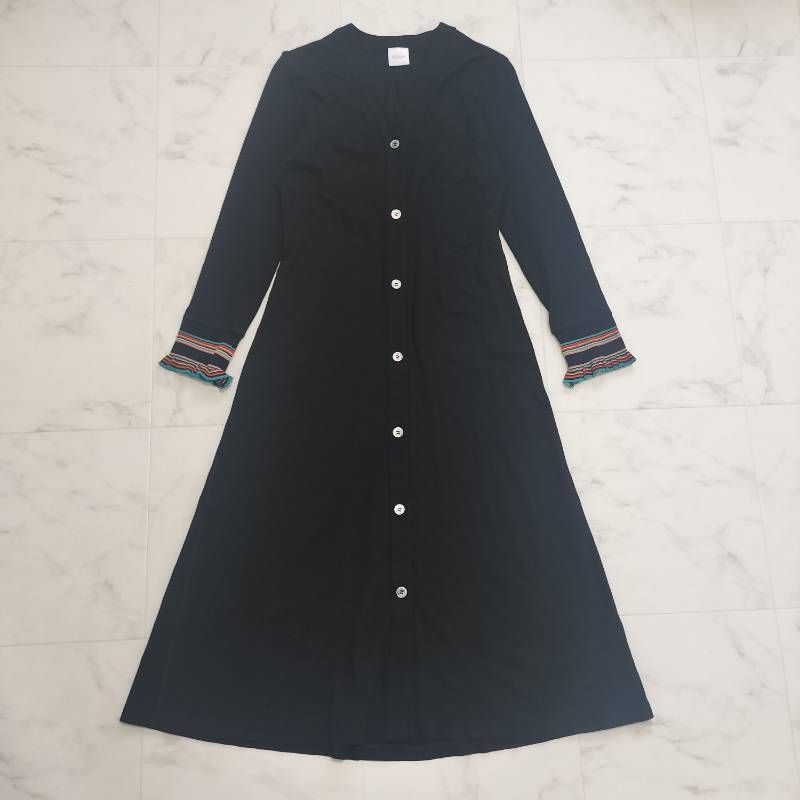 Paul Smith ポールスミス 24AW シグネチャーリブ ロングワンピース