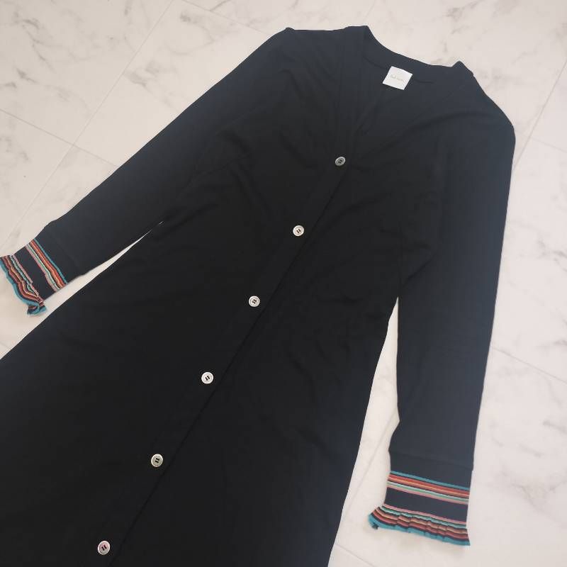 Paul Smith ポールスミス 24AW シグネチャーリブ ロングワンピース