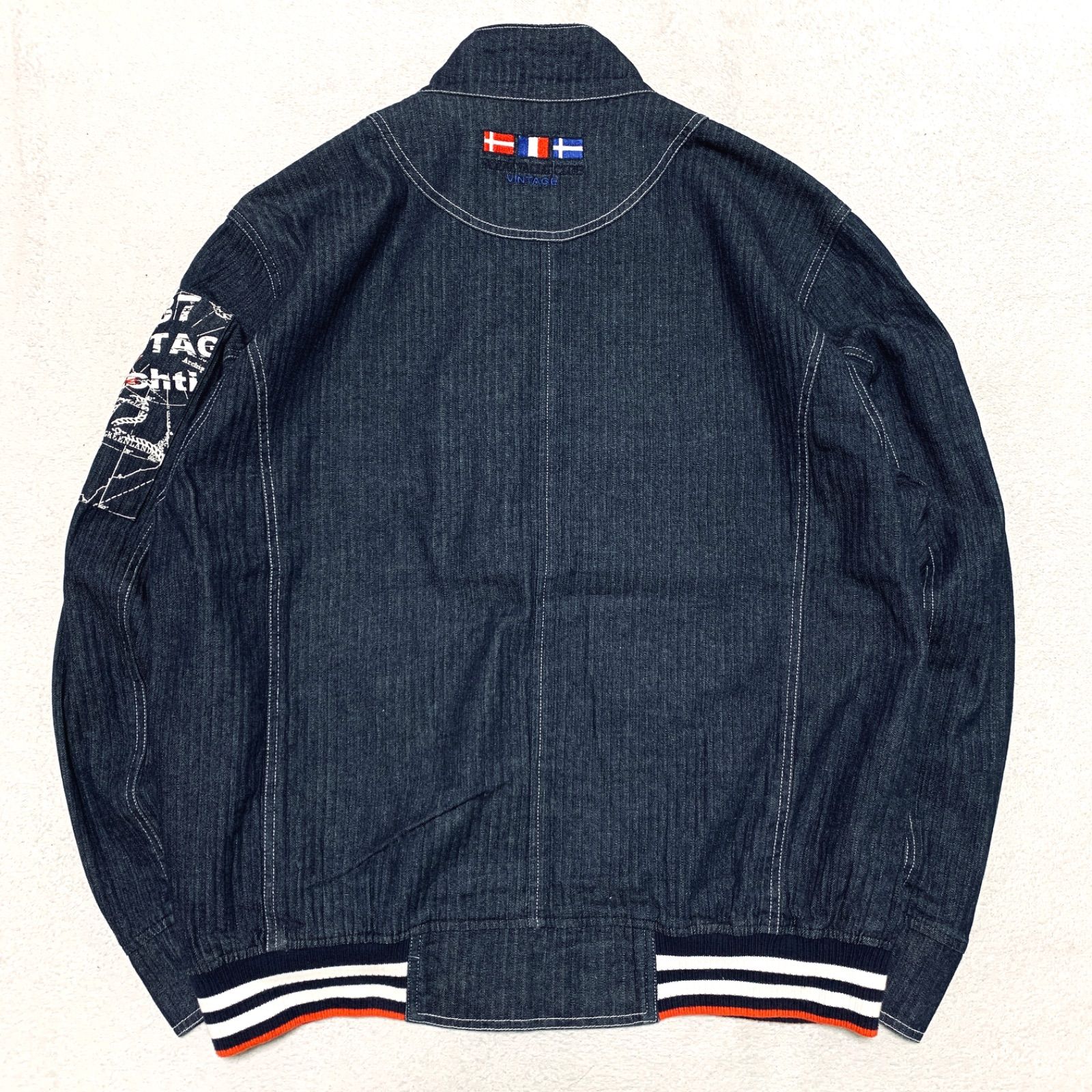 PAGELO セットアップスーツ デニムジャケット ライダースブルゾン