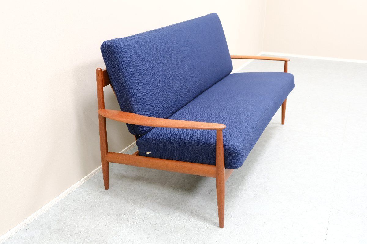  ヴィンテージ品 FRANCE-SON フランスアンドサン 2人掛けソファー グレーテ ヤルク 北欧 デンマーク製 L字ソファ 2人掛け 3人掛けソファ ソファ ソファベッド