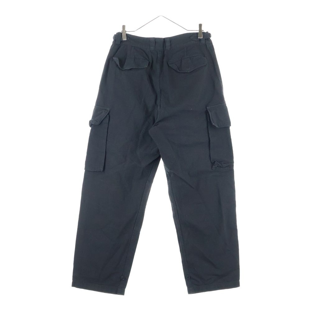 COMOLI (コモリ) 22SS 6ポケットカーゴパンツ ブラック V01-03012 