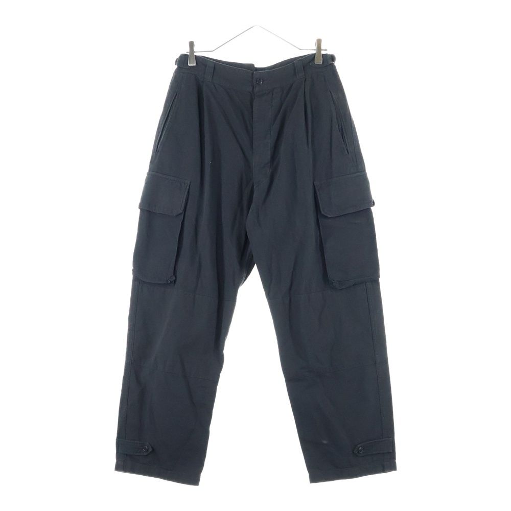 COMOLI (コモリ) 22SS 6ポケットカーゴパンツ ブラック V01-03012 