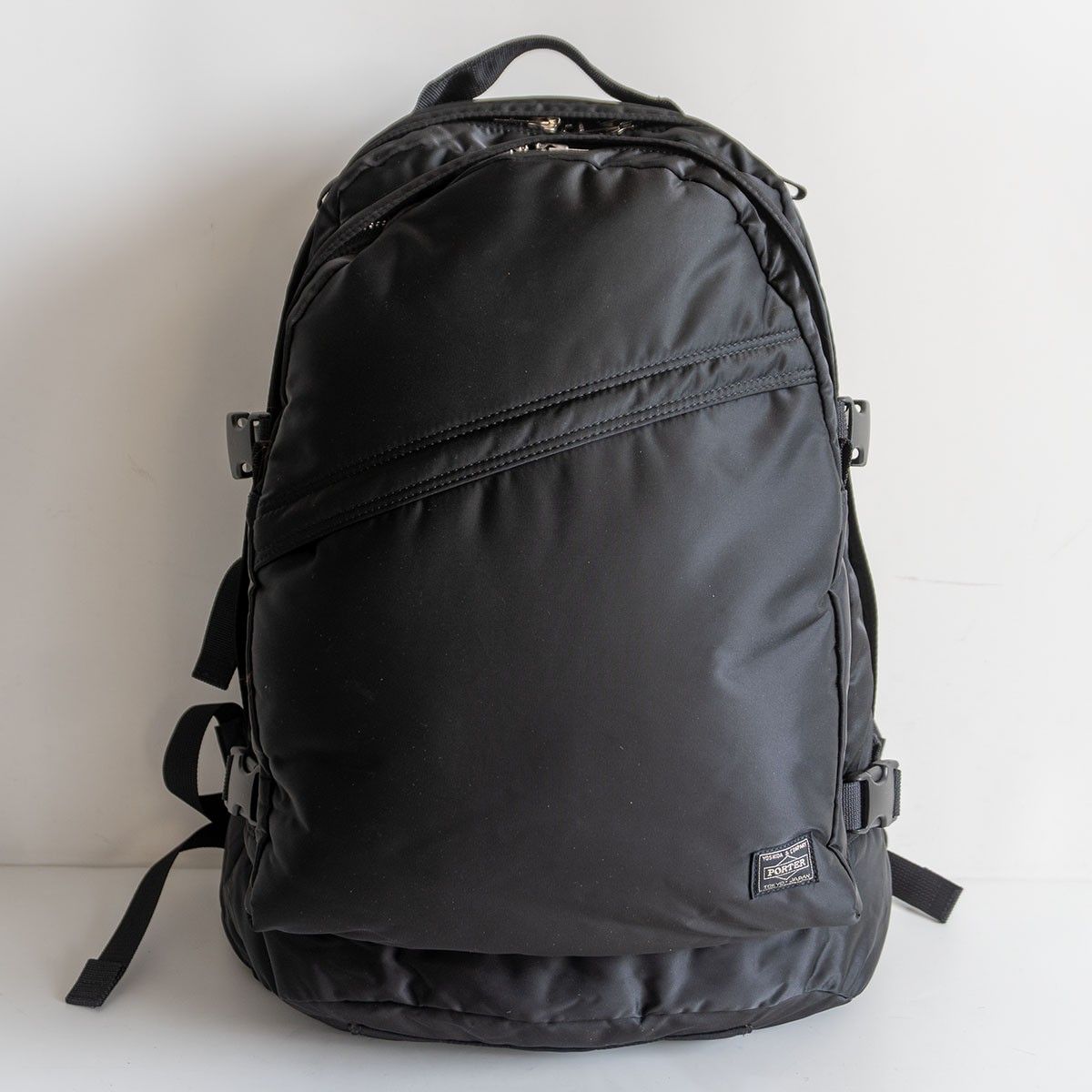 美品】PORTER 【タンカー リュック】ポーター ブラック バックパック