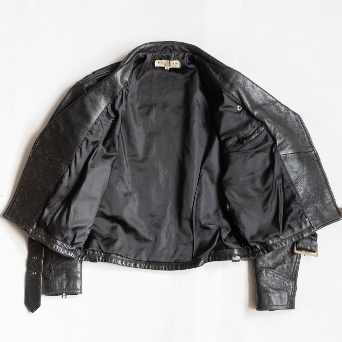 雰囲気抜群】HAROLDS GEAR【ダブルライダース ジャケット】 M