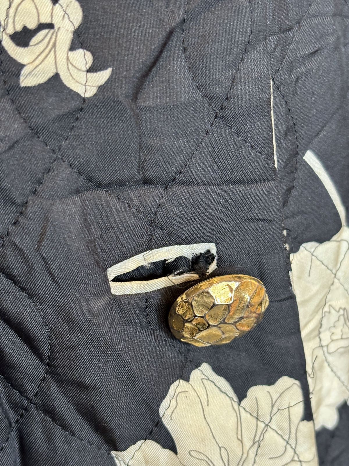 LEONARD(レオナール) 花柄キルティングコート - メルカリ