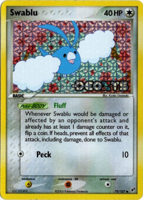 チルット 海外版 英語版 リバホロ Swablu - 79/107 -【Lightly Played