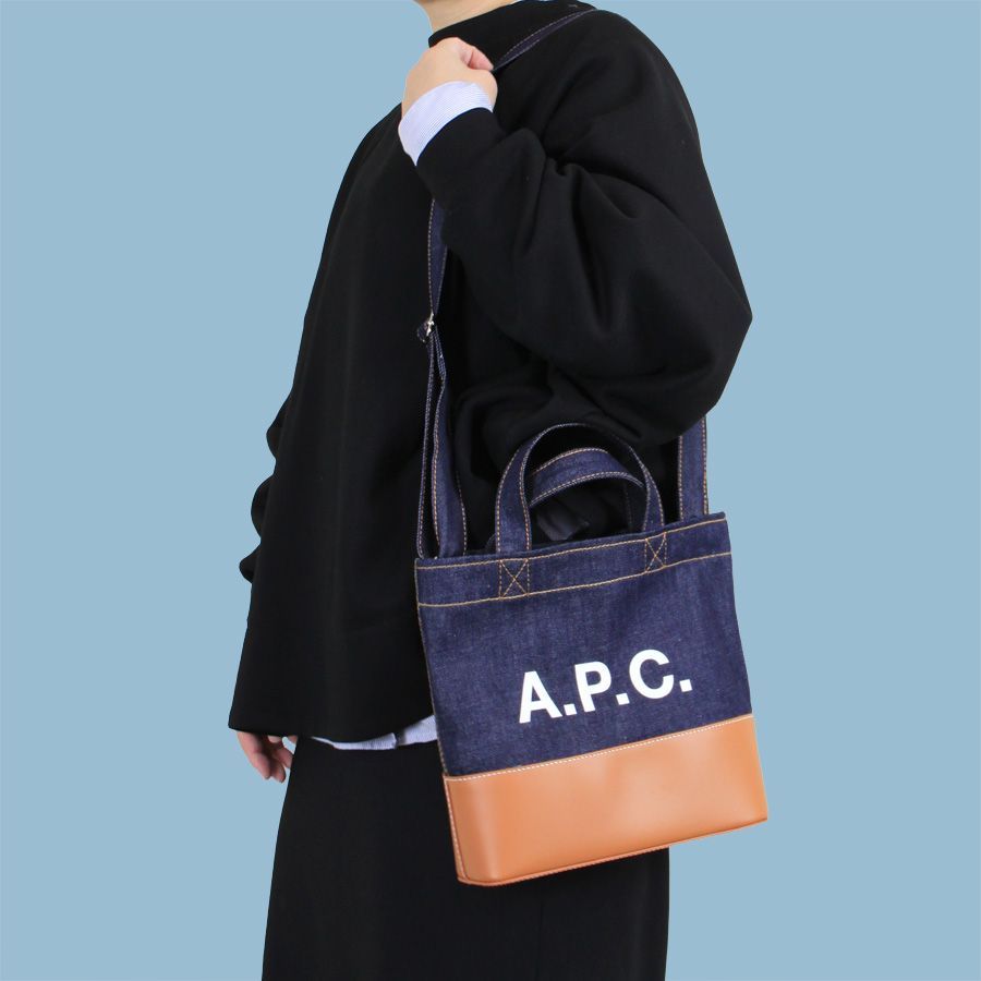 A.P.C. アーペーセー (M67009 COHLO) Mini Axel Tote アクセル