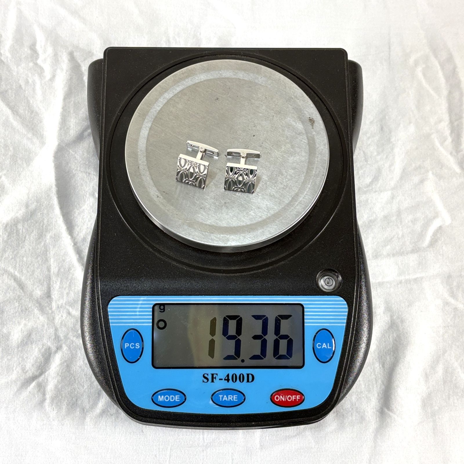 Cartier カルティエ カフリンクス SV925 19.36g シルバー カフス