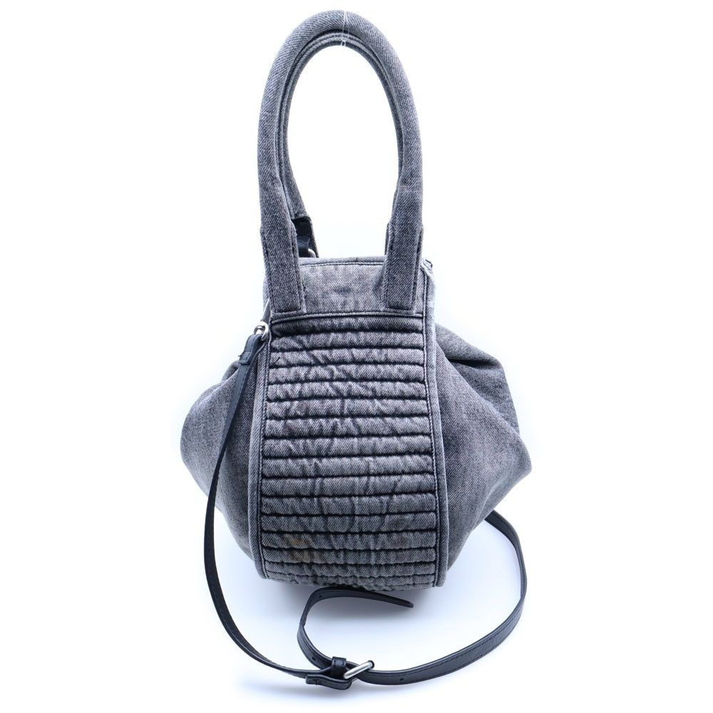 DIESEL (ディーゼル) D-VINA-S SHOULDER BAG ロゴチャーム 2WAY デニム 