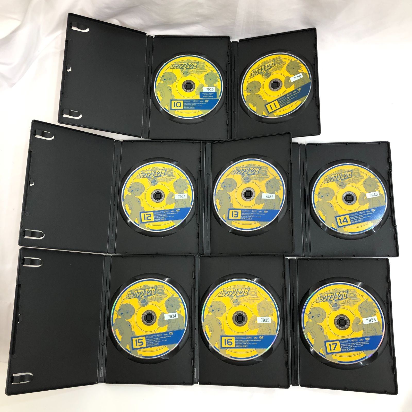 レンタル落ち品】ロックマンエグゼ ストリーム DVD 全17巻 セット