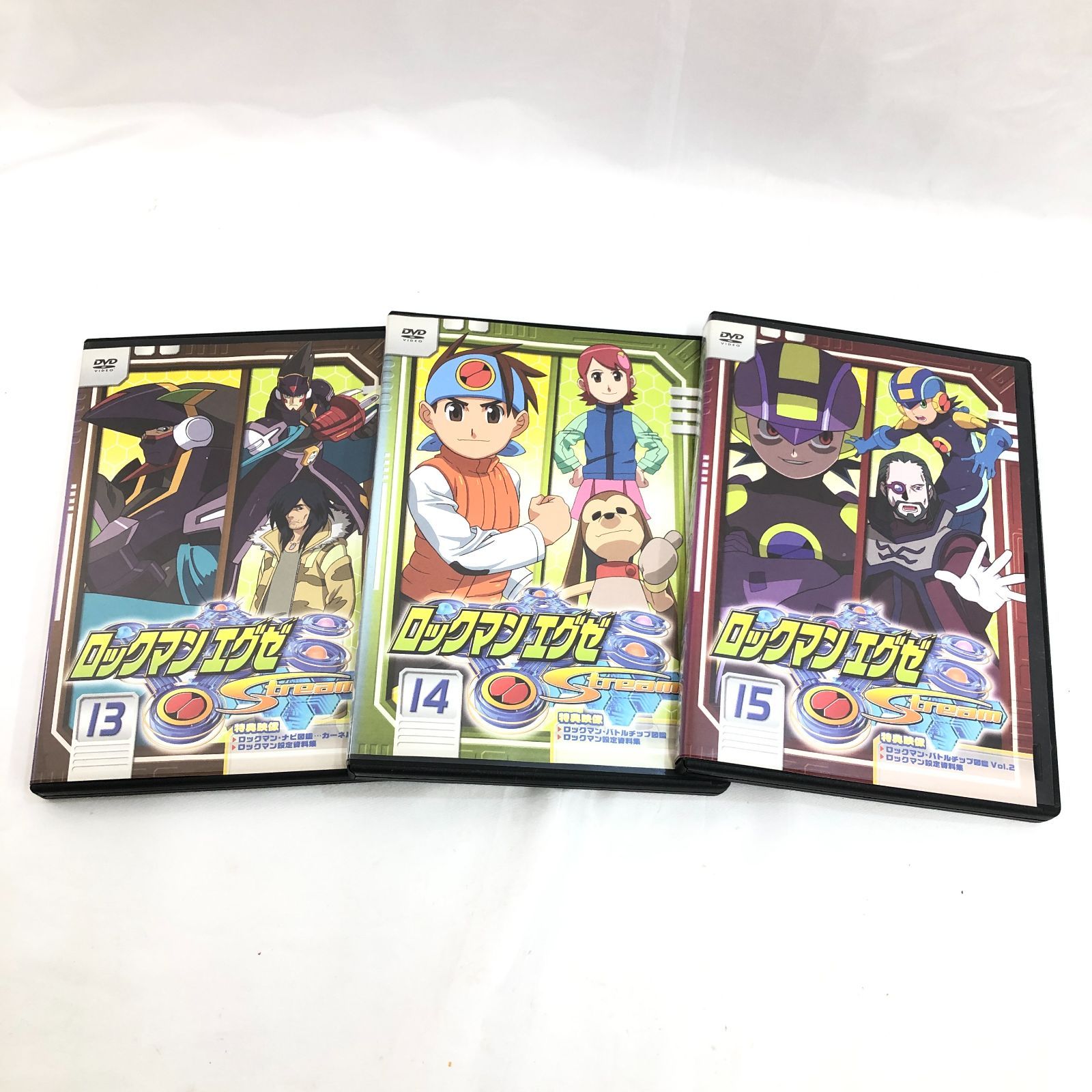 レンタル落ち品】ロックマンエグゼ ストリーム DVD 全17巻 セット