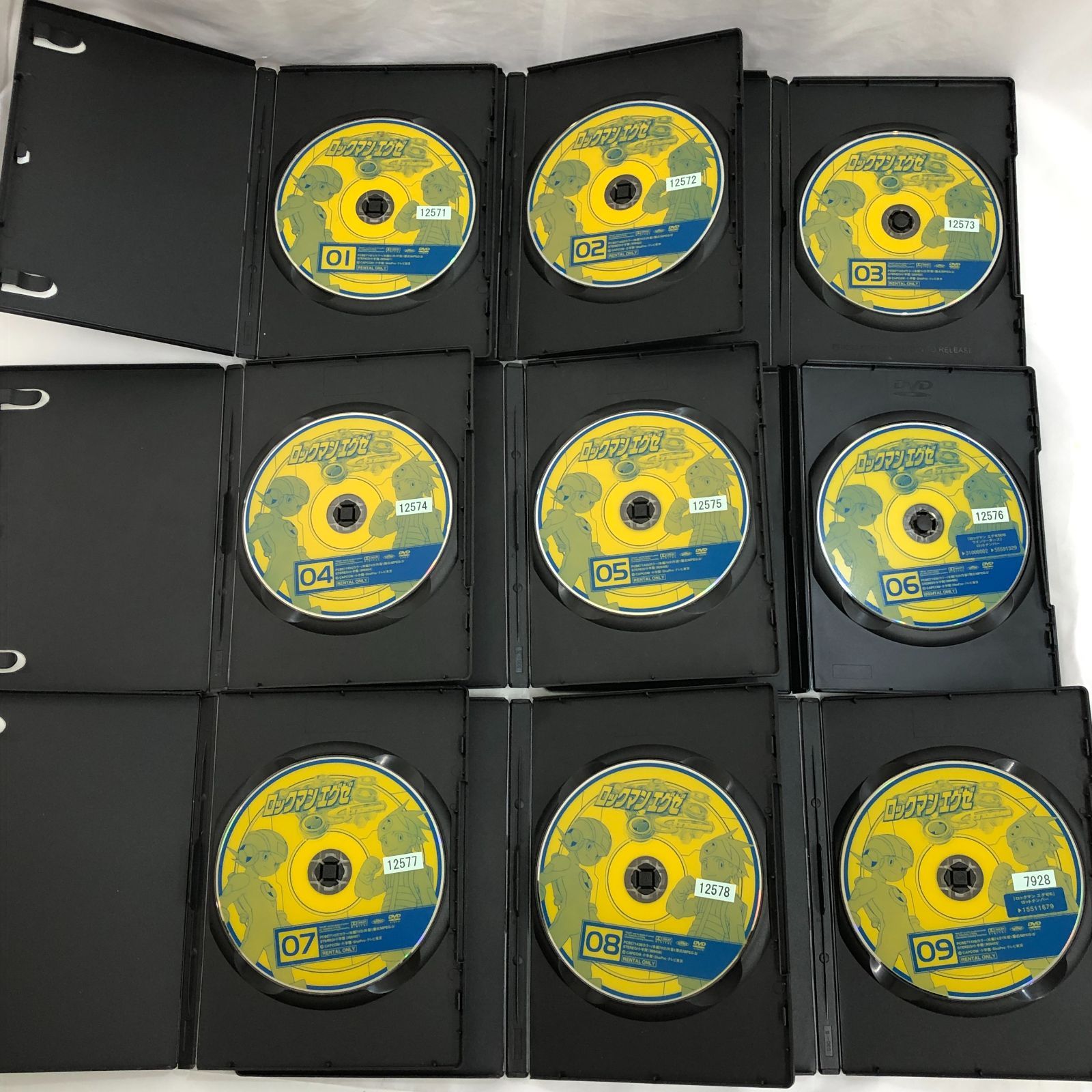 レンタル落ち品】ロックマンエグゼ ストリーム DVD 全17巻 セット