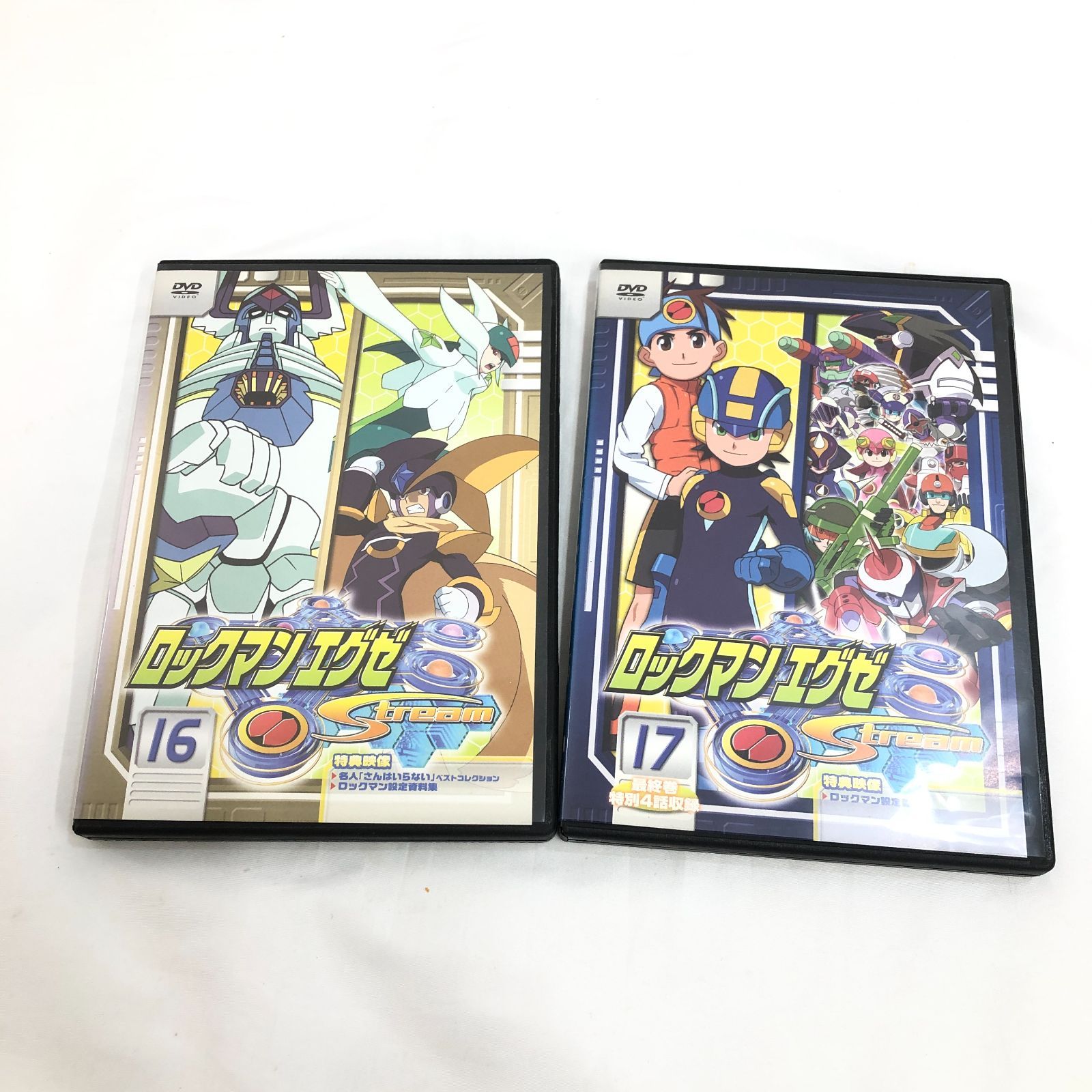 レンタル落ち品】ロックマンエグゼ ストリーム DVD 全17巻 セット
