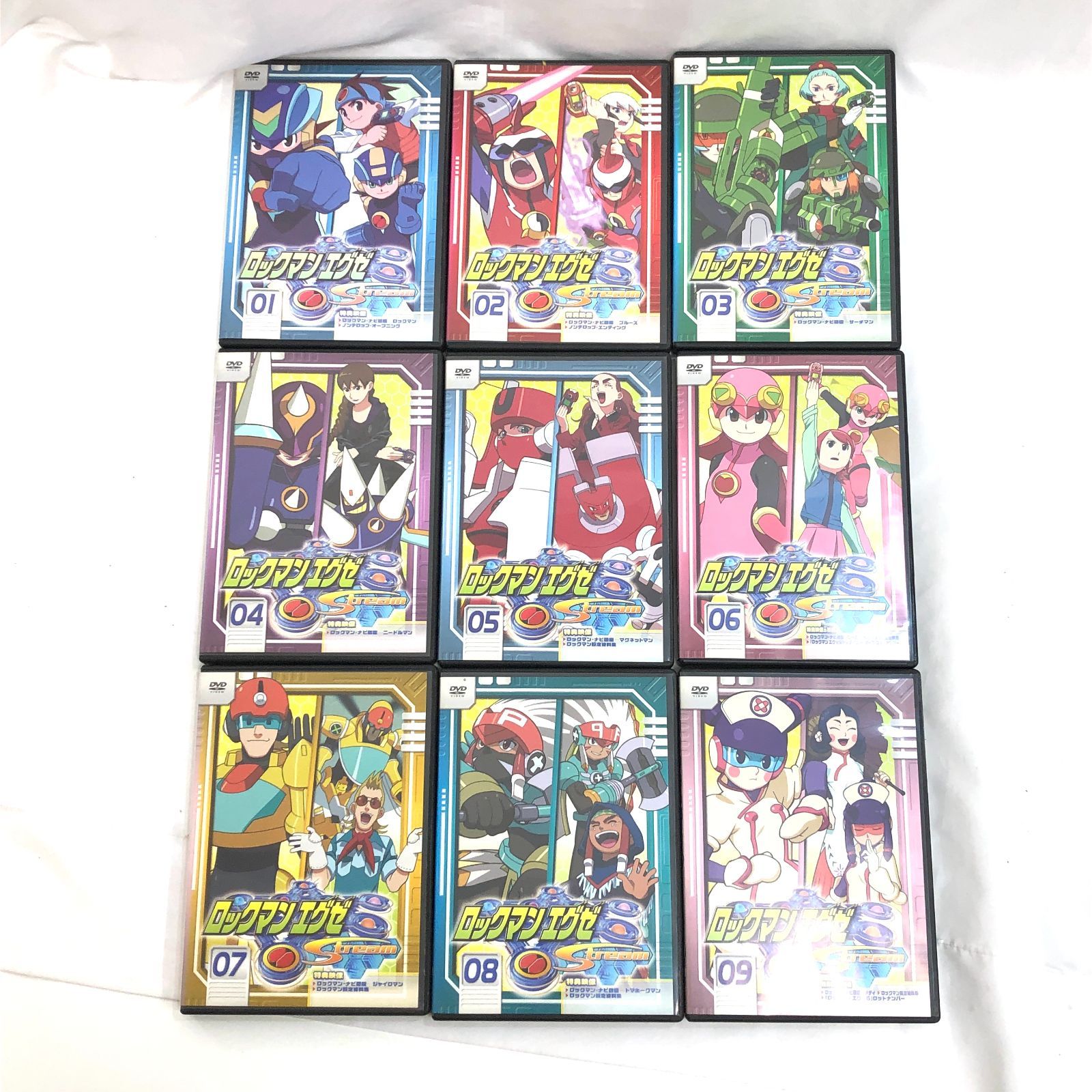 レンタル落ち品】ロックマンエグゼ ストリーム DVD 全17巻 セット