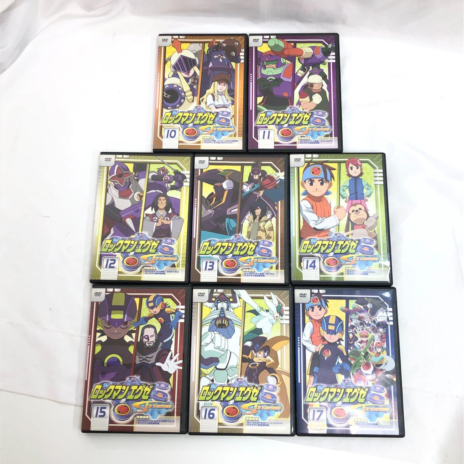 レンタル落ち品】ロックマンエグゼ ストリーム DVD 全17巻 セット