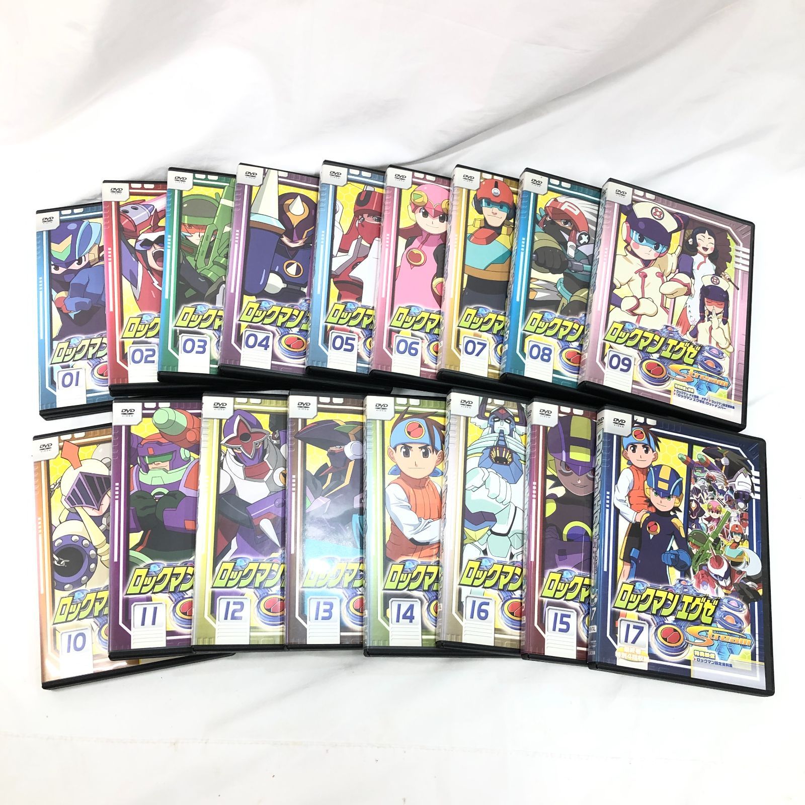 レンタル落ち品】ロックマンエグゼ ストリーム DVD 全17巻 セット