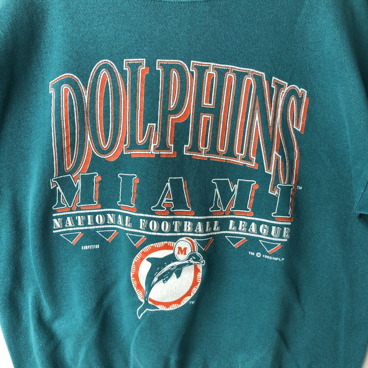 古着 90年代 NFL MIAMI DOLPHINS マイアミドルフィンズ プリント
