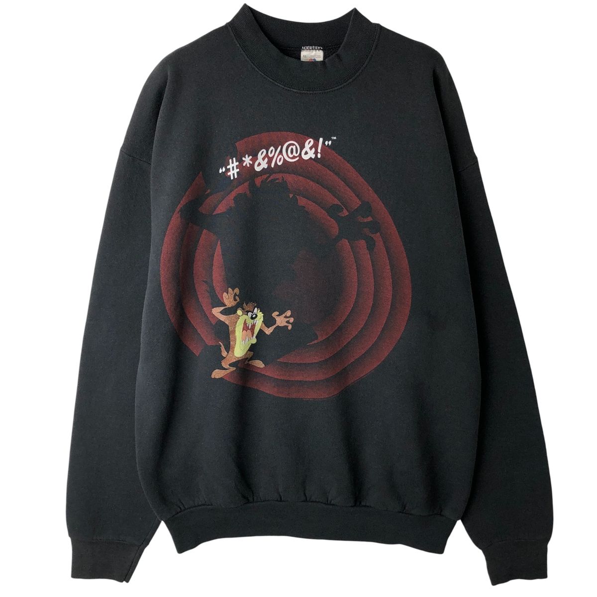 古着 90年代 フルーツオブザルーム FRUIT OF THE LOOM LOONEY TUNES ルーニーテューンズ タズマニアンデビル キャラクタースウェットシャツ トレーナー USA製 メンズXL相当 ヴィンテージ/eaa610380 古着 90年代 フルーツオブザルーム FRUIT OF THE LOOM LOONEY TUNES