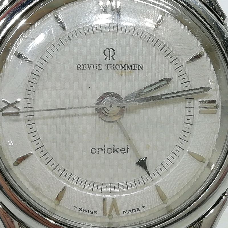 中古】レビュートーメン クリケット メンズ 手巻き 8010002☆ジャンク