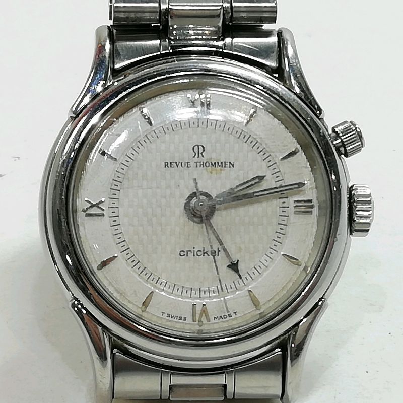 中古】レビュートーメン クリケット メンズ 手巻き 8010002☆ジャンク