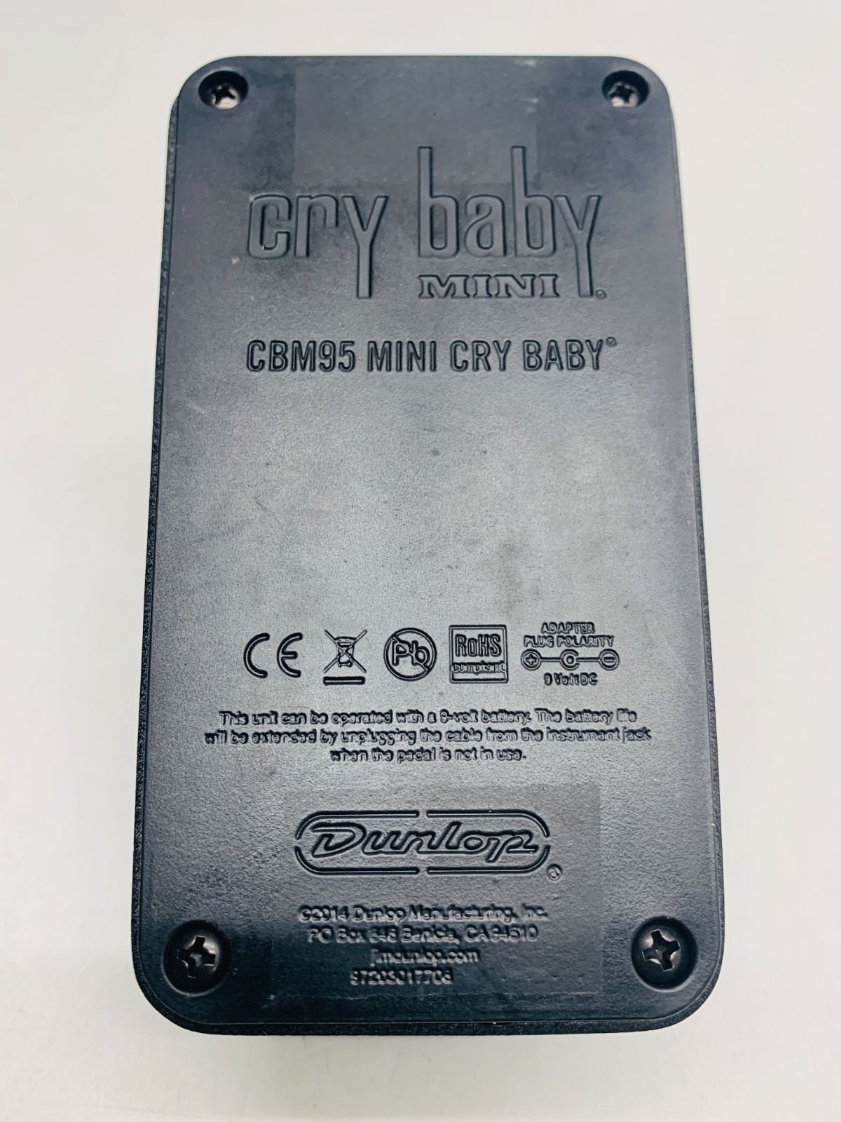Jim Dunlop CBM95 cry baby mini wah ワウペダル 【公式通販】
