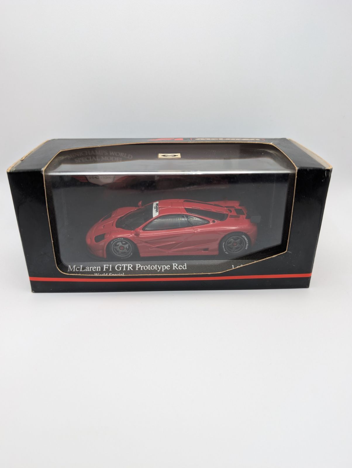希少・限定品】ミニチャンプス 1/43 マクラーレン F1 GTR プロトタイプ