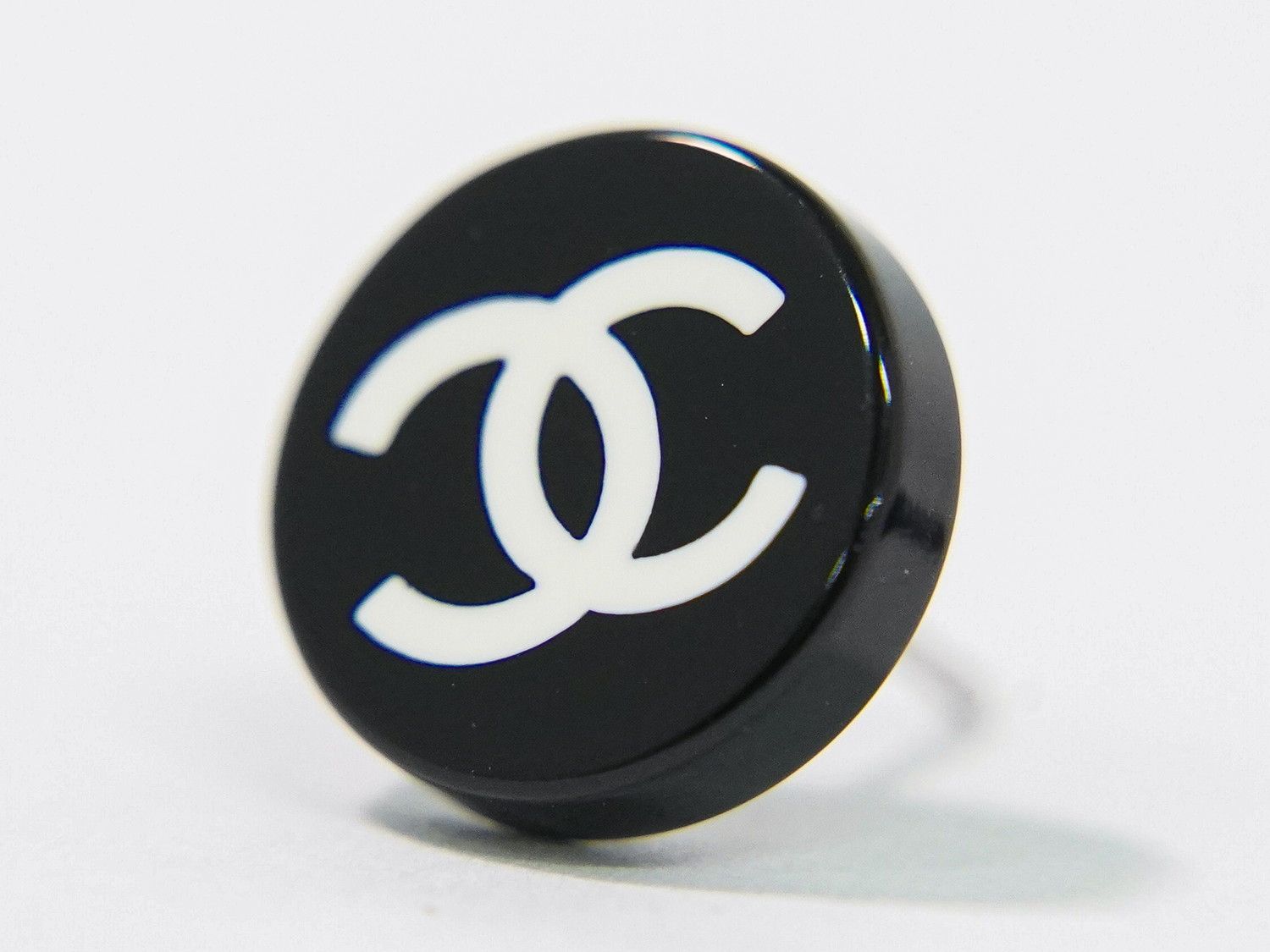 本物 シャネル CHANEL ココマーク ピアス プラスチック メタル