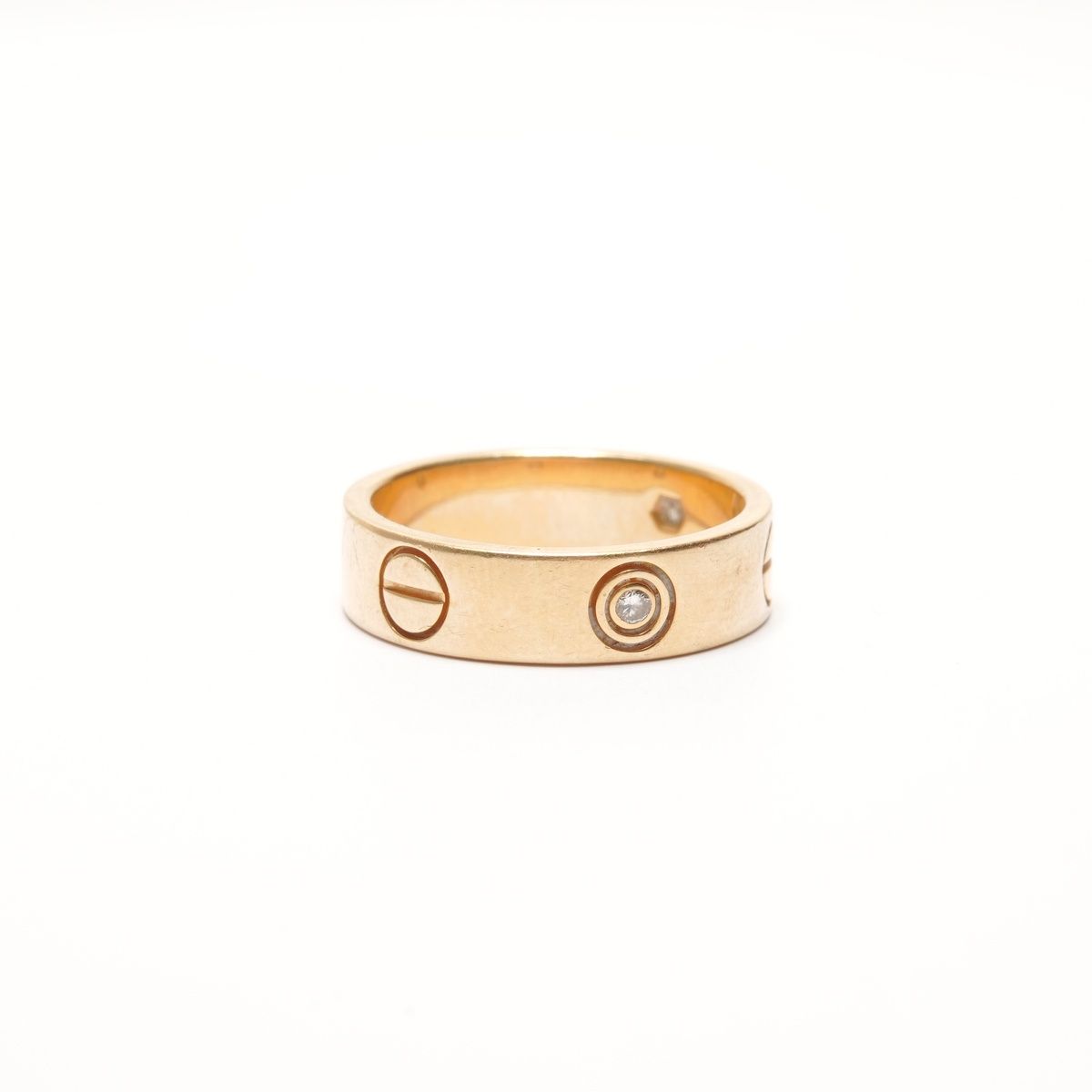 CARTIER カルティエ リング・指輪 ラブ 750 K18 イエローゴールド 
