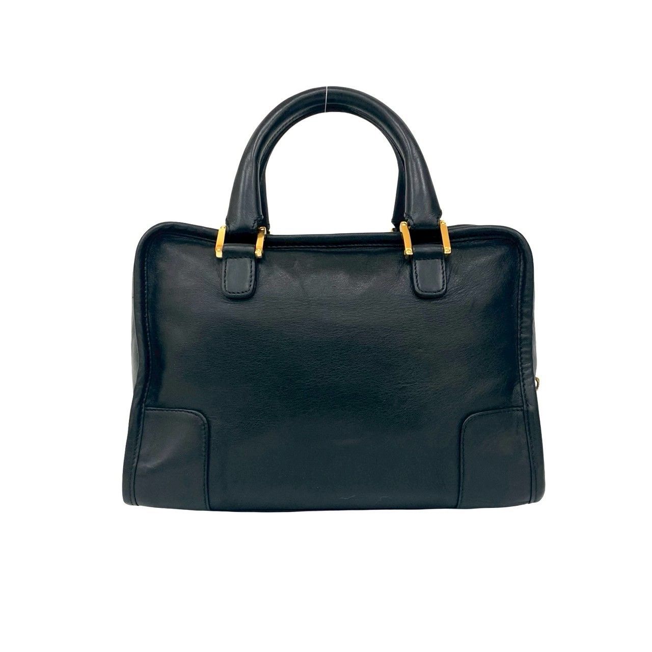 極 美品 LOEWE ロエベ アマソナ 28 アナグラム ロゴ レザー 本革 