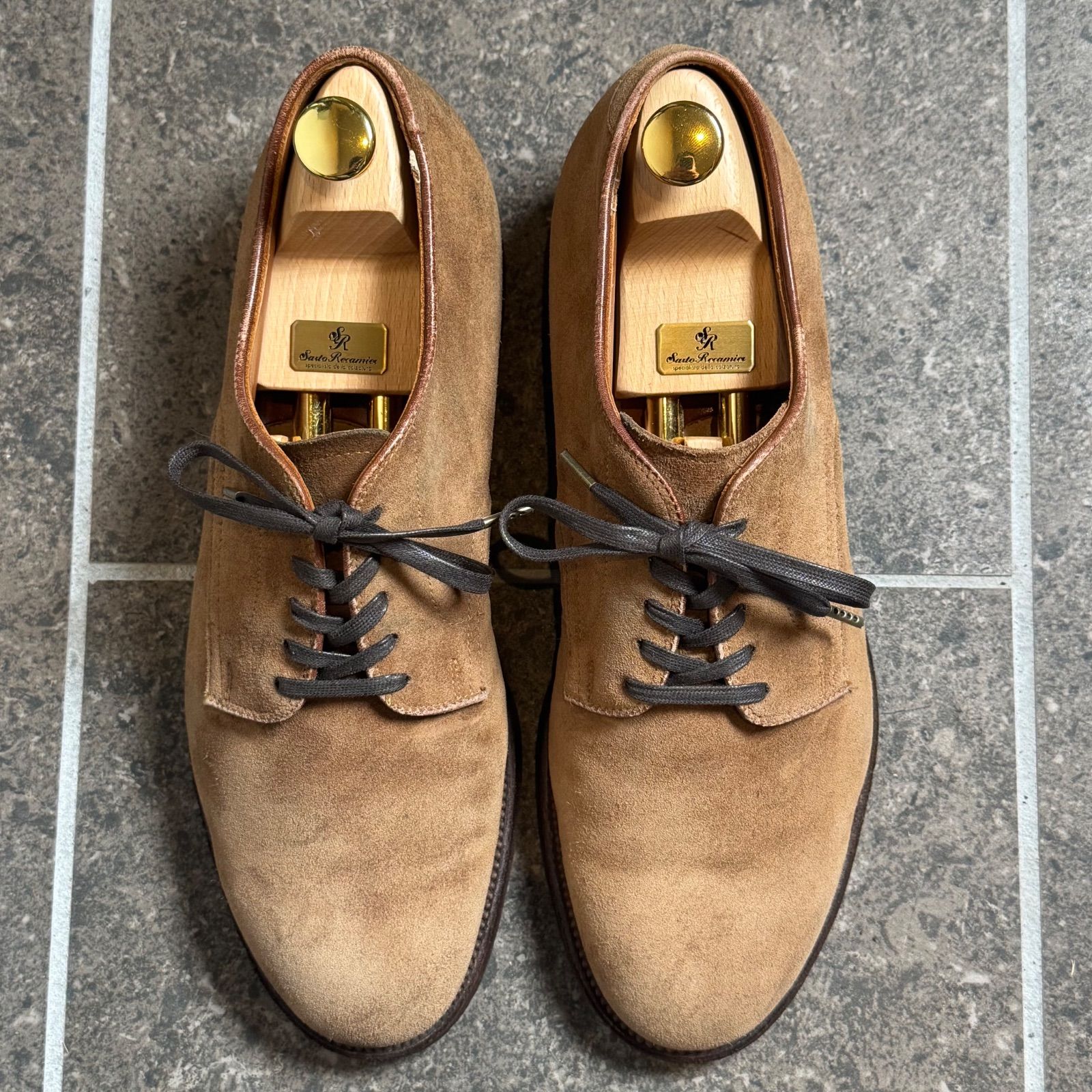 最終セール】Alden 53504 Modified Last プレーントゥ スエード US8 B