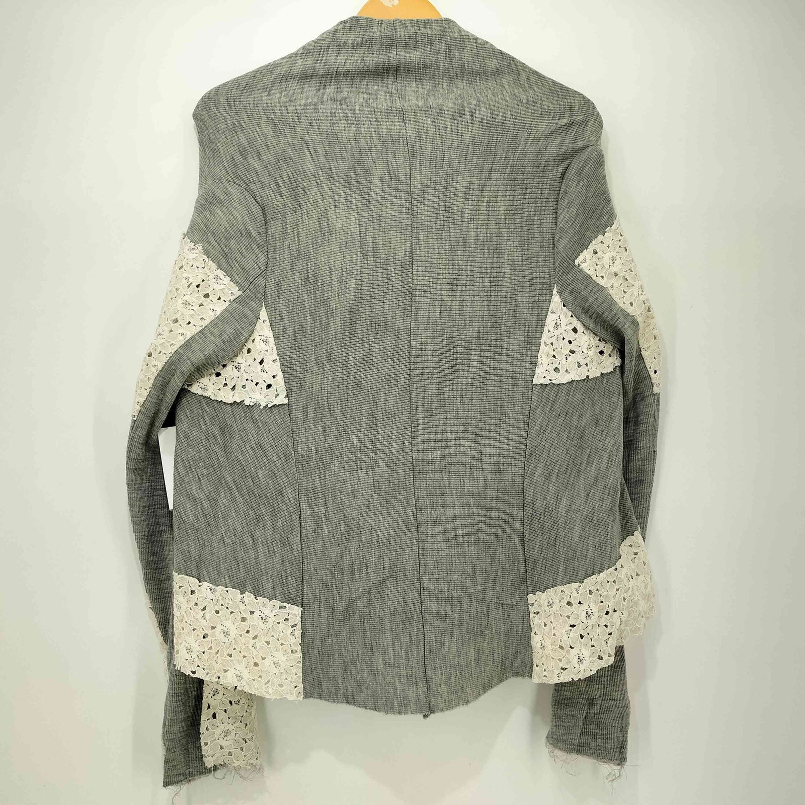 ノゾミイシグロ NOZOMI ISHIGURO ニットレース切替 フロントレース