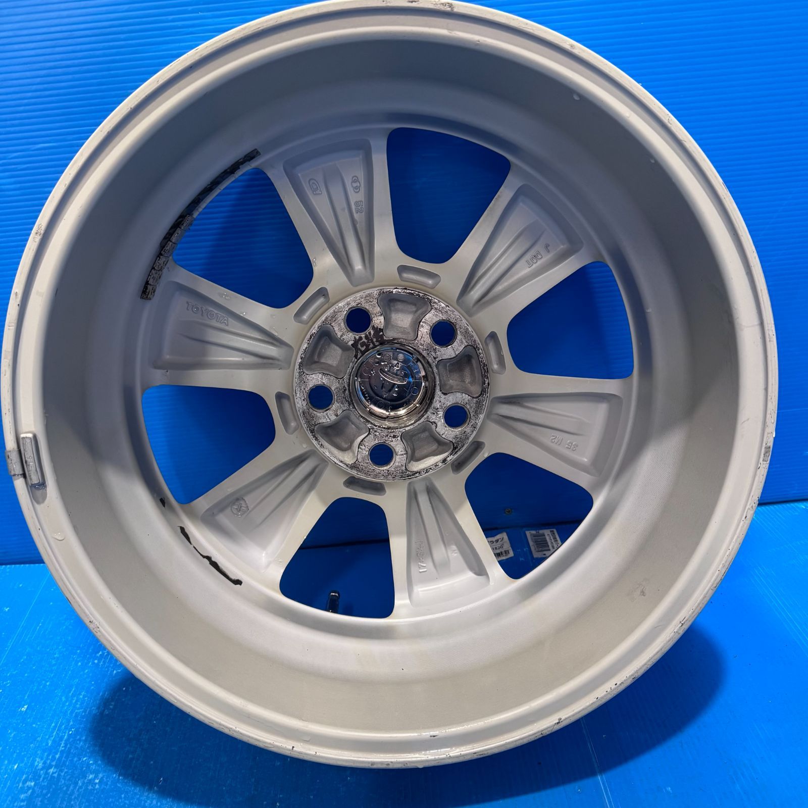トヨタ 30系 ハリアー 純正 17in 6.5J +35 PCD114.3 60mm アルファード