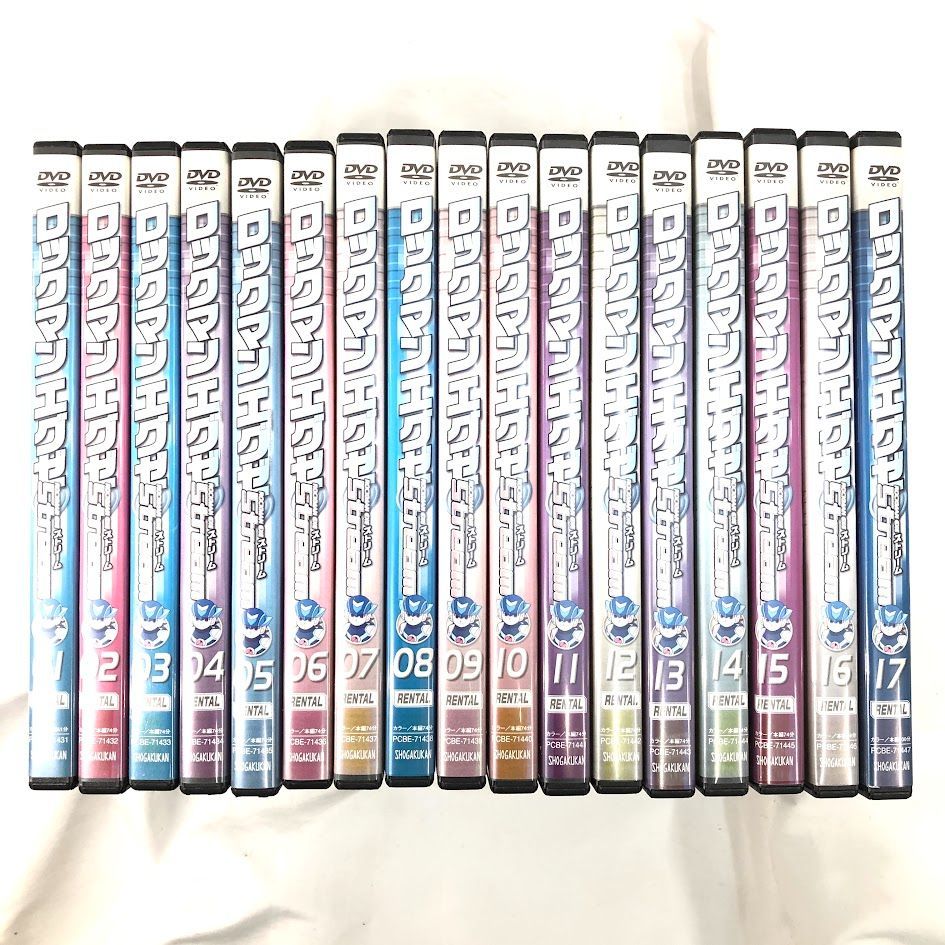 レンタル落ち品】ロックマンエグゼ ストリーム DVD 全17巻 セット
