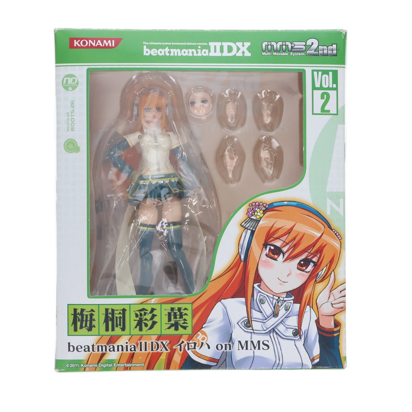 beatmaniaIIDX 水城セリカ 梅桐彩葉 フィギュアドラマCD冊子セット イロハ on MMS 梅桐彩葉(うめぎりいろは) MMS 2nd Vol.2 beatmaniaIIDX