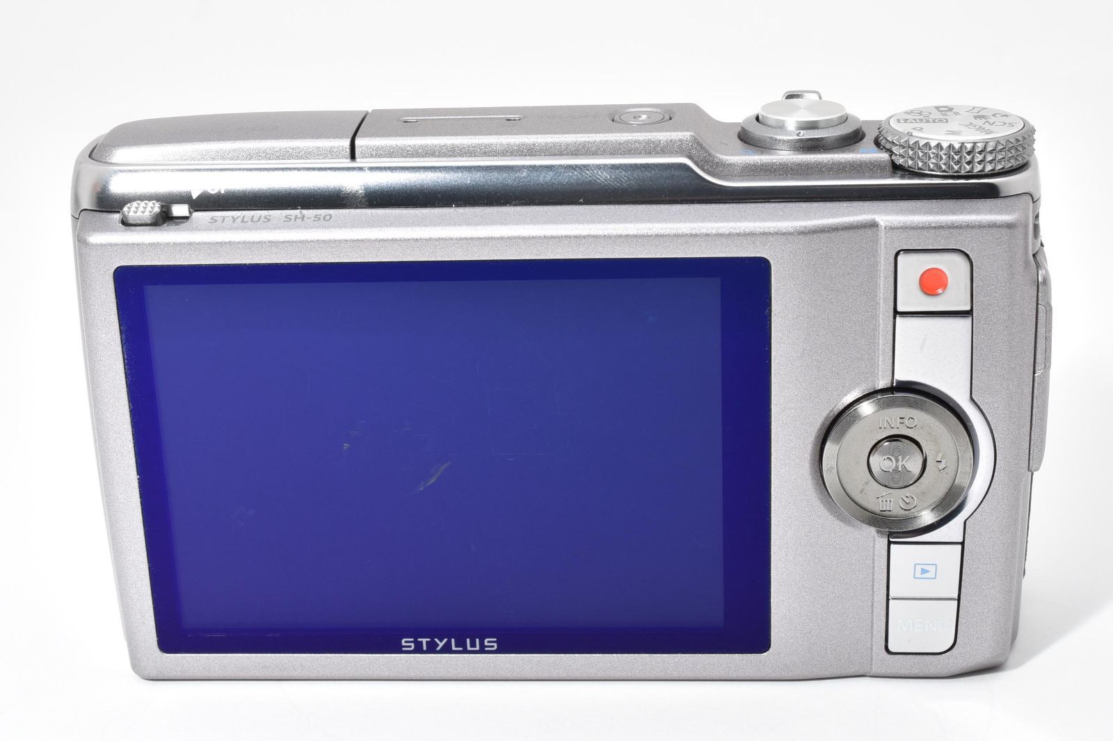 OLYMPUS オリンパス STYLUS SH-50 シルバー/2751 動作OK 返金保証 