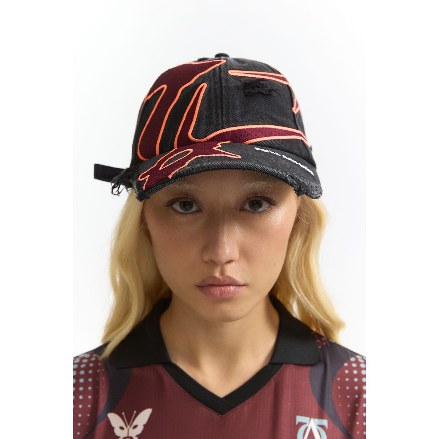 P.A.M. / PERKS AND MINI | SEVEN EIGHTHS BASEBALL CAP (BLACK WASH