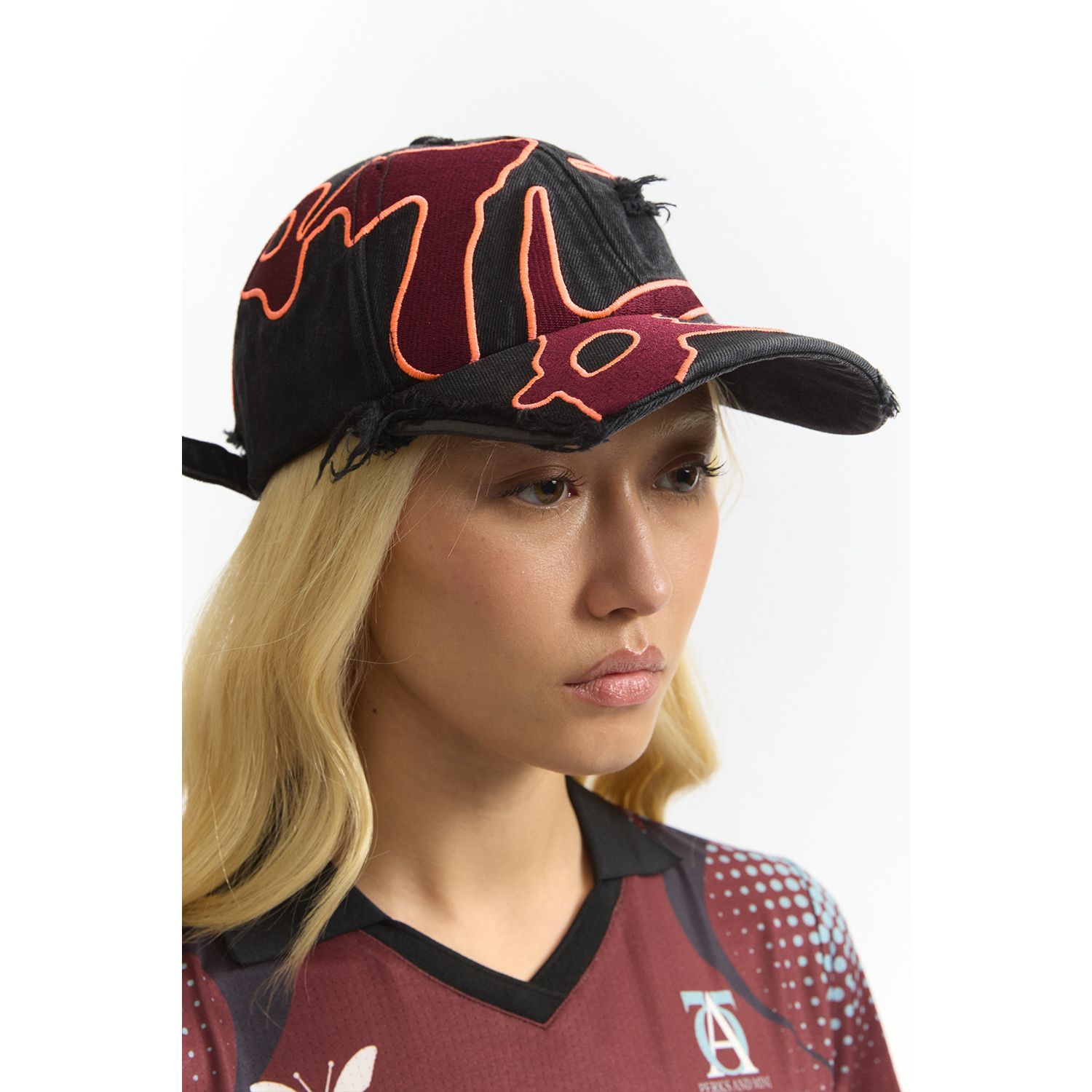 P.A.M. / PERKS AND MINI | SEVEN EIGHTHS BASEBALL CAP (BLACK WASH