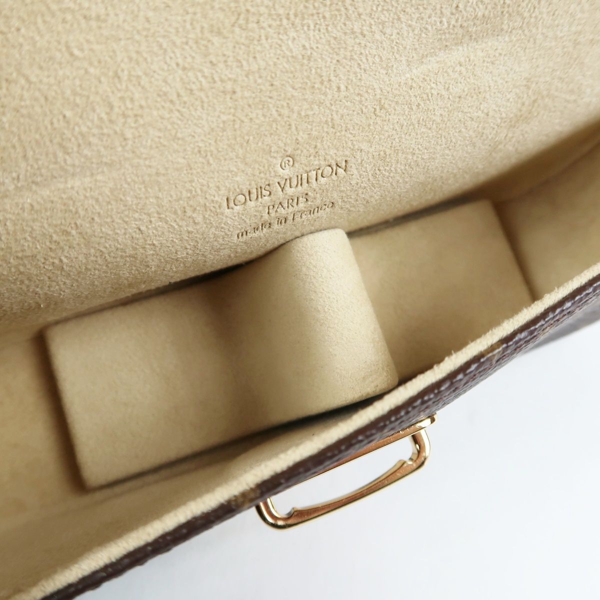 超美品】LOUIS VUITTON ヴィトン モノグラム ポシェットラグーン 眼鏡