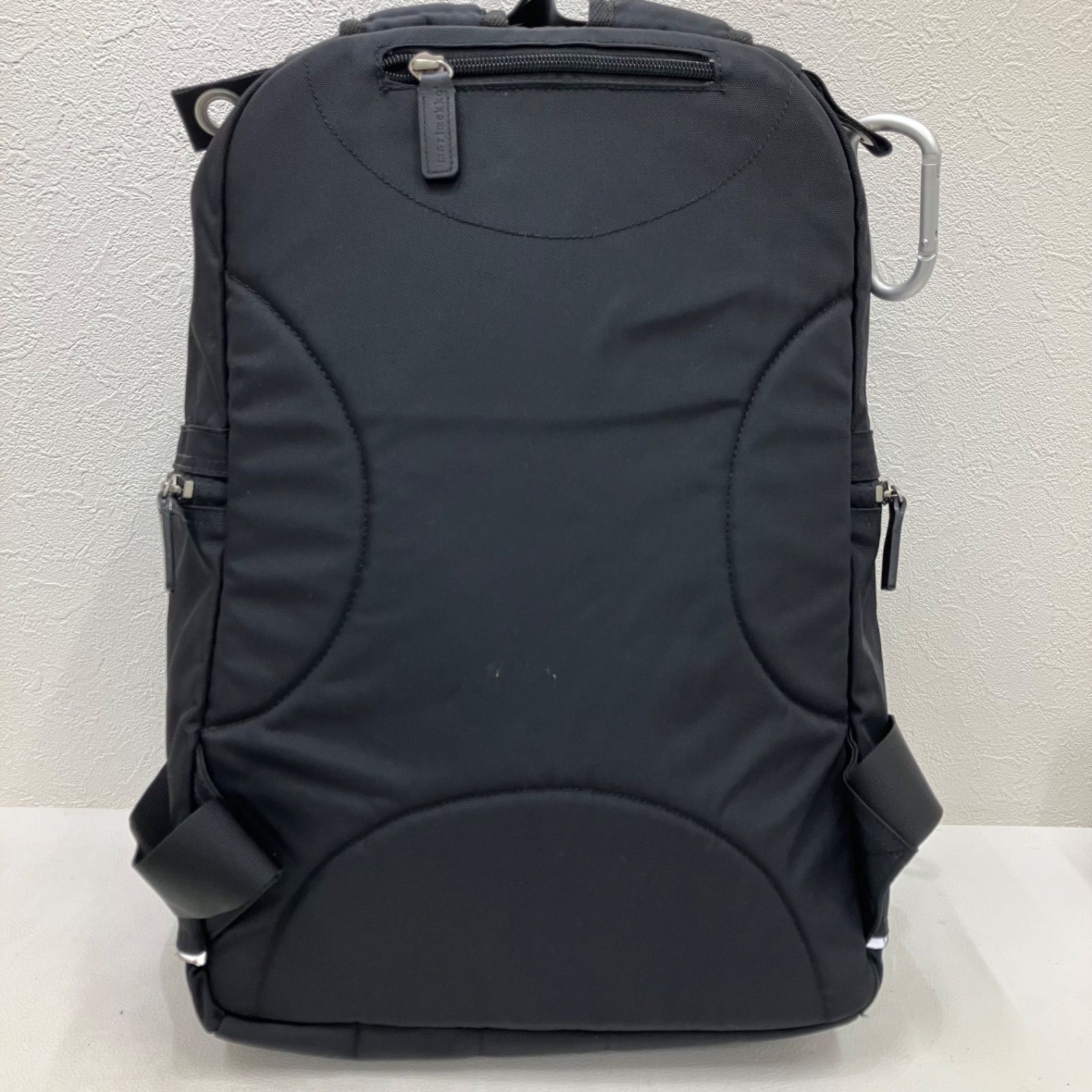マリメッコ　バックパック　リュック Y9446 marimekko マリメッコ リュック バックパック Buddy バディ 黒