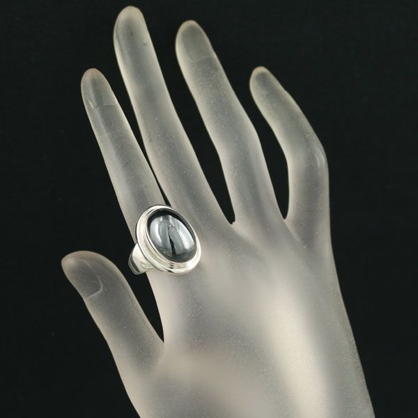 ジョージジェンセン リング ヘマタイト 46A 15号 シルバー 925 #182977