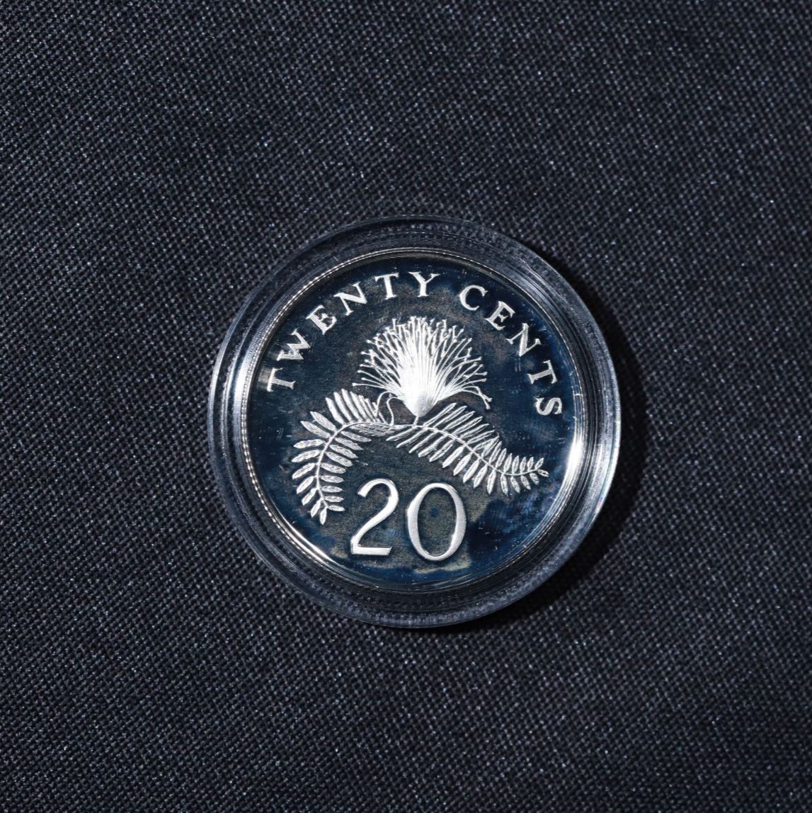 SINGAPORE シンガポール 2005年 プルーフ 銀貨 セット 記念硬貨 外国