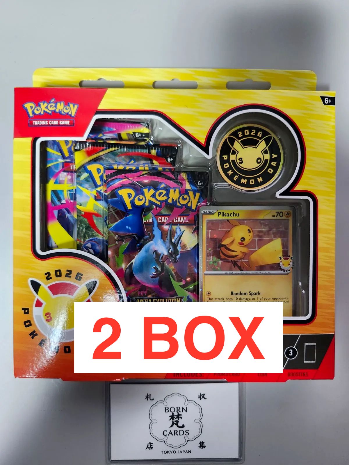 即日発送]【2BOX】[英語版] 海外限定 Pokémon Day 2026 Collection