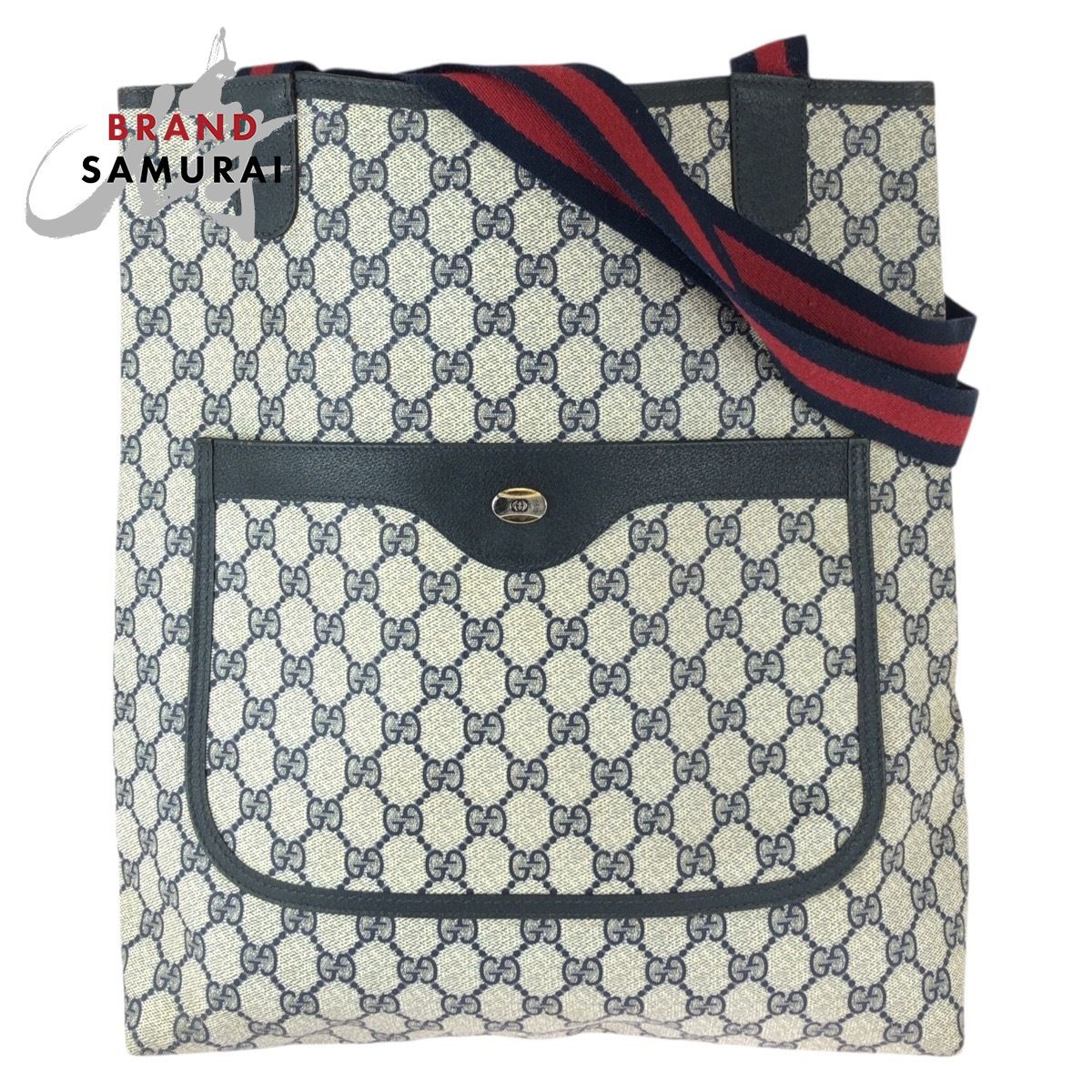 美品 GUCCI グッチ ヴィンテージ オールドグッチ シェリーライン