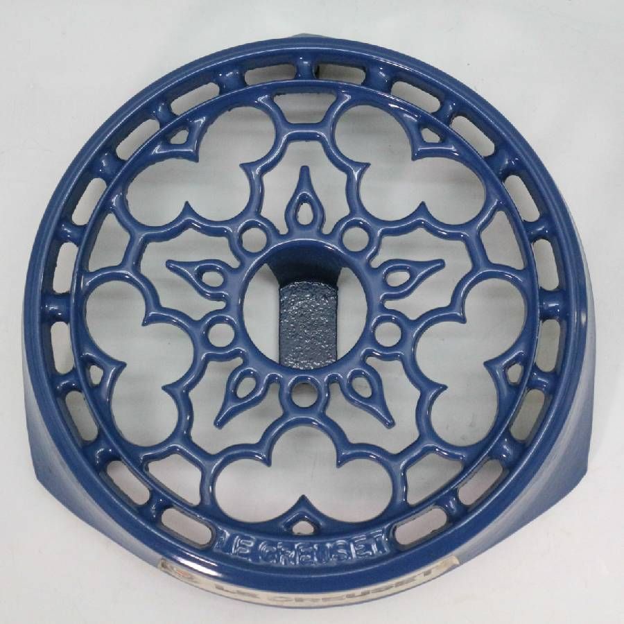 Le Creuset ルクルーゼ ラウンド・トリベット アズールブルー 22cm 鍋