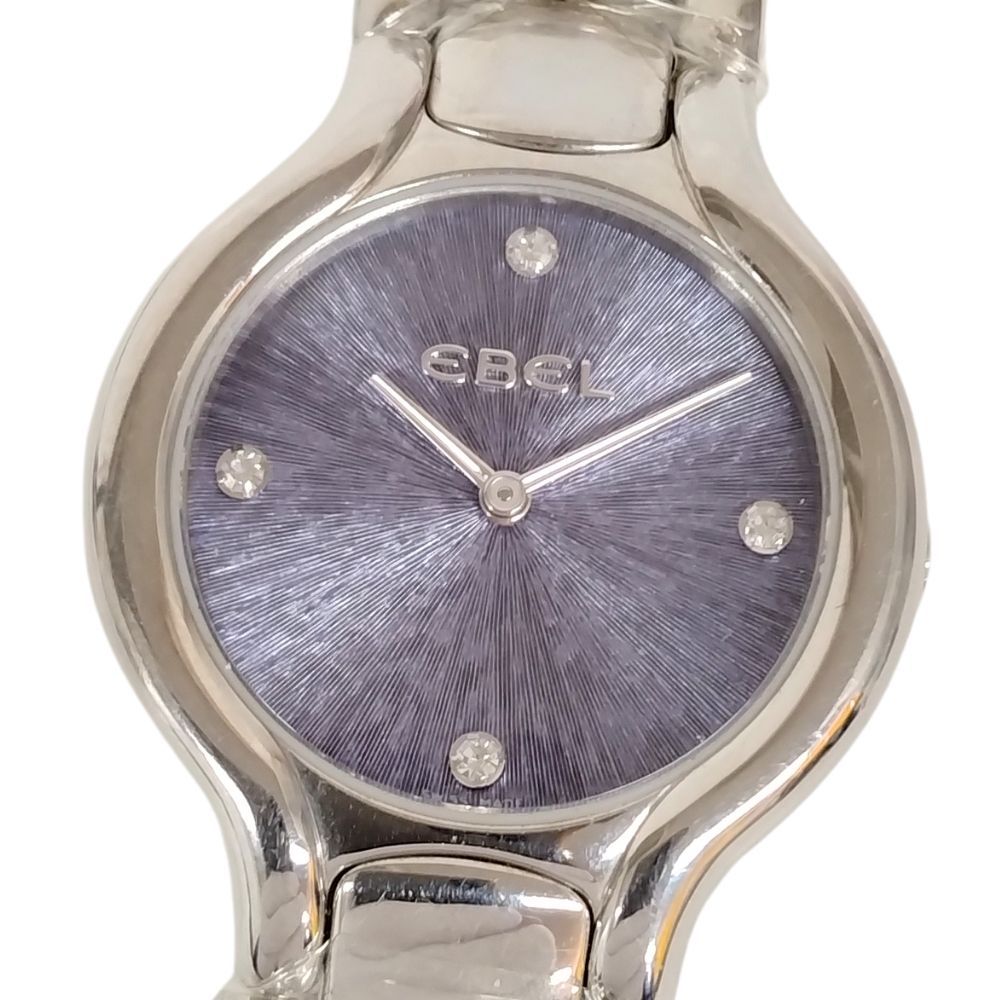 EBEL エベル E9157421 ベルーガ 4Pダイヤ ステンレススチール クォーツ レディース 腕時計 正規品 / C426 EBEL エベル E9157421 ベルーガ 4Pダイヤ ステンレススチール クォーツ