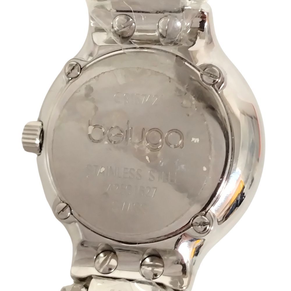 EBEL エベル E9157421 ベルーガ 4Pダイヤ ステンレススチール クォーツ レディース 腕時計 正規品 / C426 EBEL エベル E9157421 ベルーガ 4Pダイヤ ステンレススチール クォーツ